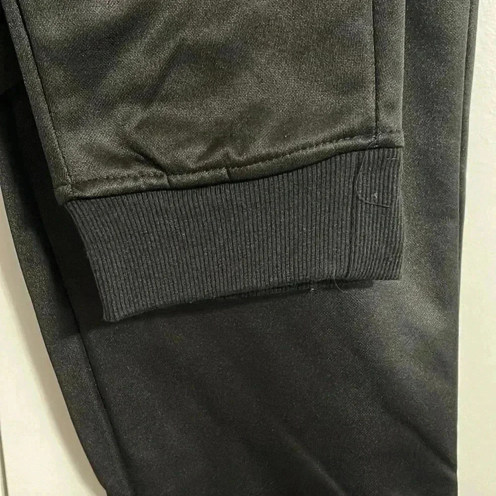 Encrypted Drawstring Fleece Joggers​​ - Picture 7 of 12